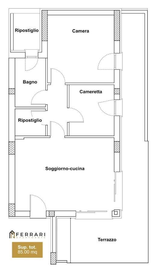 Ferrari Apartments Ponente Caorle Exterior photo